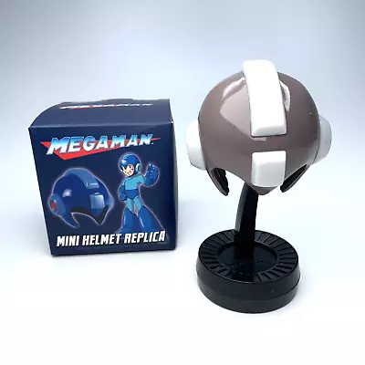 Mega Man Mini Helmet Replica- Grey Bubble Lead - Loot Crate Capcom -New Open Box • $3.99