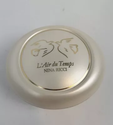 Vintage Nina Ricci L'air Du Temps Perfumed Body Pressed Powder 3.5 Oz France • $199.99