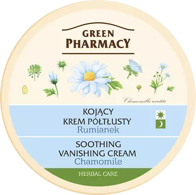 Green Pharmacy Herbal Care Soothing Vanishing Cream Chamomile Day Night 150ml • £7.99