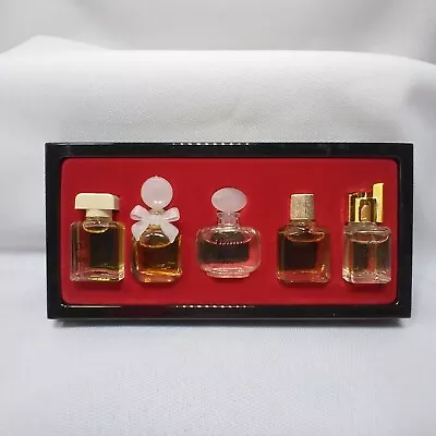 Vintage Five Miniature Paris Perfumes Set From 1950's To 60's • $25.99