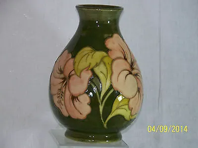 Moorcroft Art Pottery Vintage Floral Large Vase • $505.75