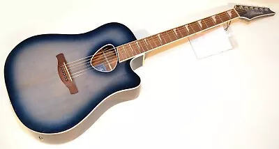 Ibanez ALT30FM Acoustic-Electric Guitar Blue Finish - Pro Setup • $369.99