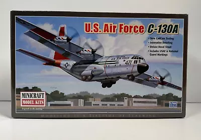 Minicraft Model Kit US Air Force C-130A 1/144 New 2010 See Description/Photos • $25