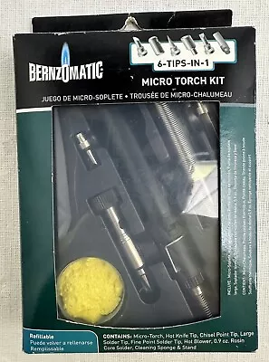 Bernzomatic Micro Torch Kit Model ST250K  • $19.50