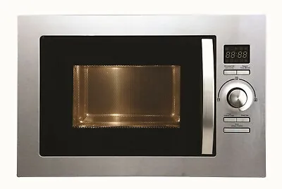 Cookology Stainless Steel Built-in Combi Microwave Oven & Grill Integrated 25L • £199.99