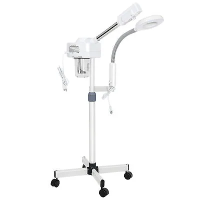 2 In 1 Professional Ozone Facial Steamer W/5X Magnifying Lamp For Home Salon Spa • $80.58