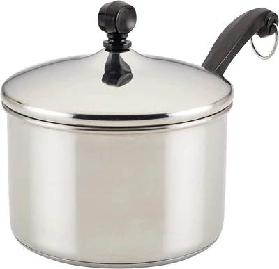 £26.29 • Buy Saucepan Farberware Cookware Classic Stainless Steel 2-Quart Covered Silver