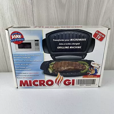 Micro Grill As Seen On T.V. Microwaveable Grill Body By Jake New In Box • $12.71