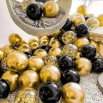 10-50 CHROME BALLOONS METALLIC LATEX PEARL 10  Helium/Air Wedding Birthday Party • $7.39