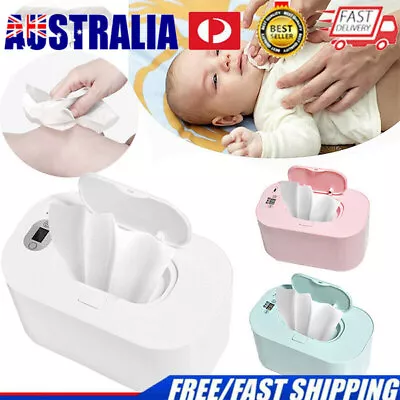 Portable Baby Wipes Warmer Wipe Heater Wet Dispenser Holder Travel Case Box • $33.75