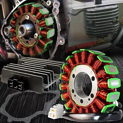 EMUSA OE Magneto Coil Stator+Voltage Rectifier+Gasket Assy. 03-05 YZF-R6/-09 R6S • $118.98