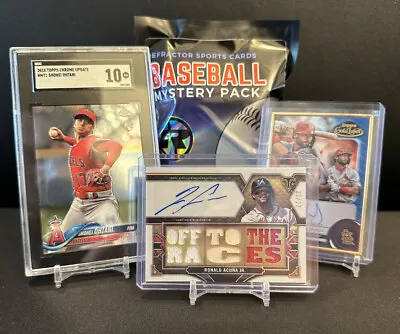 MLB Baseball Hot Pack! 20 Card!🔥 1 GRADED CARD/ AUTO ! 14 RCs! 5 Parallel 🔥 • $19.99