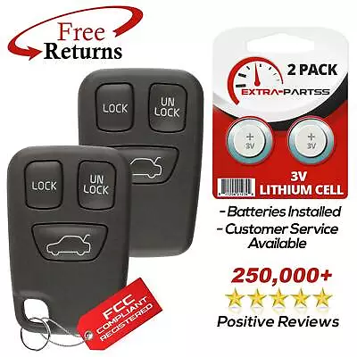 2 Remote Key Fob 3btn 2000 2001 Volvo V40 • $39.95