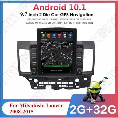 9.7  2+32G Quad-Core Car Stereo Radio GPS Player For 2008-2015 Mitsubishi Lancer • $200.79