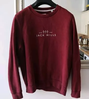 Jack Wills Sweatshirt Green Size Large Mens • £7.09