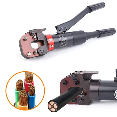 Hydraulic Cable Scissors Cutter 6T Cutting Tool/Steel /Wire Rope Copper/Aluminum • $111.86