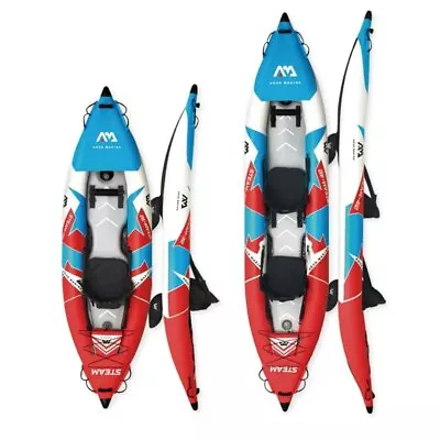 New 2020 Aqua Marina STEAM ST Inflatable Boat Sport Kayak Canoe Pvc Pump Seat • $805.41