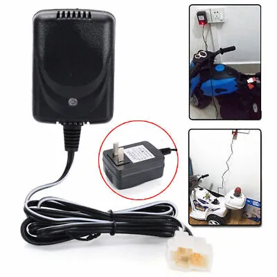 £6.23 • Buy 6V 500MA Ride On Car Charger AC Adapter For Kids-Electric Ride On Car Bike