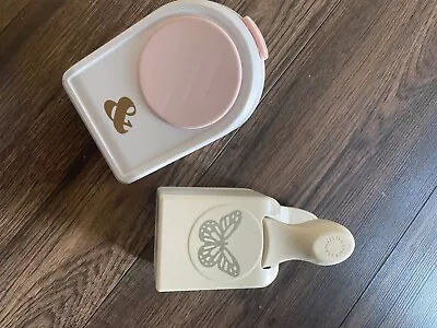 Martha Stewart Detailed Butterfly Paper Punch / & Paper Punch Set Of 2 • £35