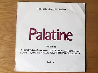 Palatine. 12 Vinyl The Factory Story 1979-1990 S Vg V Exc A1 B1 • £6.50