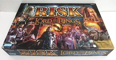 2002 PARKER BROTHERS RISK THE LORD OF THE RINGS TRILOGY EDITION W/ RING * READ • $24.99