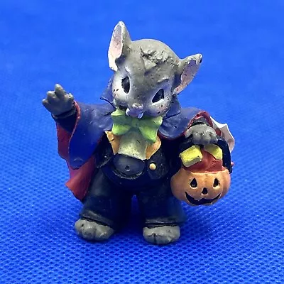 MouseKins Midwest Of Cannon Falls Halloween Vampire Mouse Miniature Figurine • $9.95