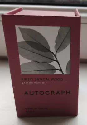 M&S Autograph Fired Sandalwood 30 Ml Perfume Marks And Spencer Discontinued-NEW • £19.95