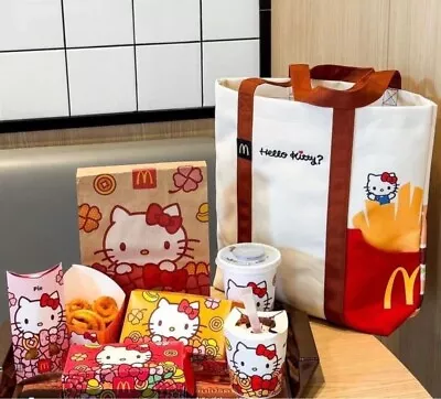 Brand New Sanrio Hello Kitty X McDonald’s Tote Canvas Bag Limited Edition • $180