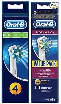 Genuine Oral B Replacement Braun Electric Toothbrush Heads Brush Head Refills • $16.95