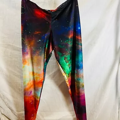 BlackMilk Rainbow Galaxy Leggings Size L • £31.02