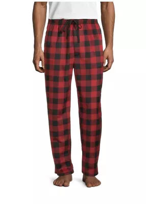 $16.99 • Buy New Stafford Red Plaid Flannel Pajama Pants Size XXLXT
