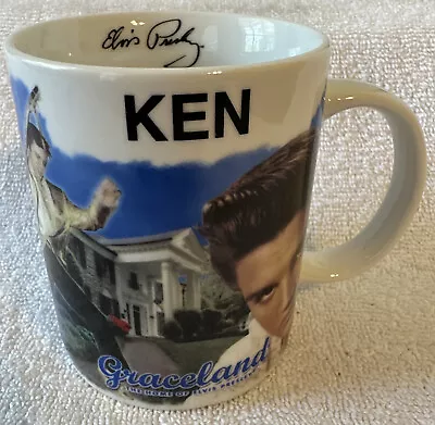 Elvis Presley Graceland Home Of Elvis Presley  KEN” Personalized Coffee Mug • $4.99