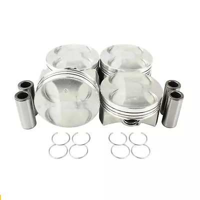 CP Forged Turbo Pistons Fits Honda Civic D16Y8 Bore 75mm 9.0:1 CR SC7050 • $885.15