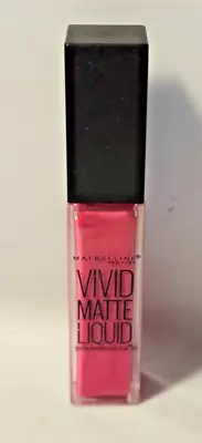 Maybelline Color Sensational Vivid Matte Liquid Lipstick - Electric Pink - New • $5.49