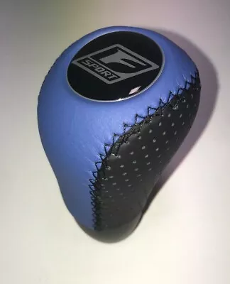 Gear Stick Shift Knob F Sport Fits For LEXUS IS200 IS250  AT Black/Blue • $57