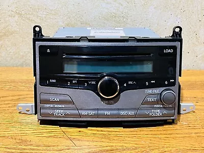 2009-2009 Toyota Venza Am Fm 6 Cd Changer Radio Receiver.  100% Operational. • $79