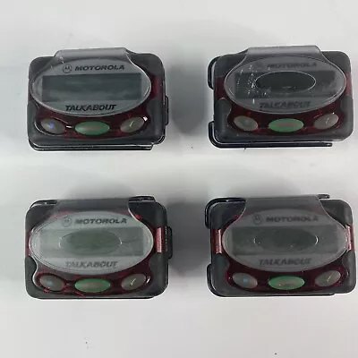 Motorola Talkabout Verizon Pagers With Clips (Lot Of 4) • $35