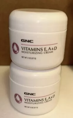 2X GNC Vitamins E A & D Moisturizing Cream - 2 Oz EXP 03/2025 New • $16.99