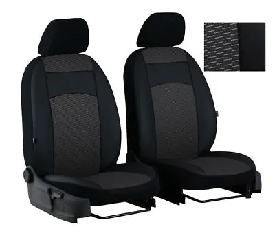 EcoLeather+Fabric Tailored Front Seat Covers For MERCEDES CLASS C W202 1993-2000 • $93.45