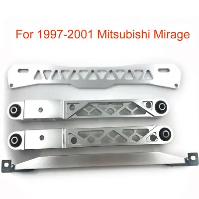 Control Arm Kit Subframe Brace Tie Bar Lower For Mitsubishi Mirage Evo 1/2/3 1.6 • $104.51