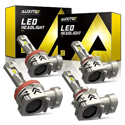 Auxito 9005 + H11 Combo LED Headlight 120W 80000LM High/Low Beam 6500K Bulbs Kit • $66.99