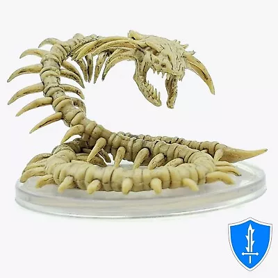 Bone Naga - Boneyard #40 D&D Icons Of Realms Skeleton Snake Miniature • $11.79