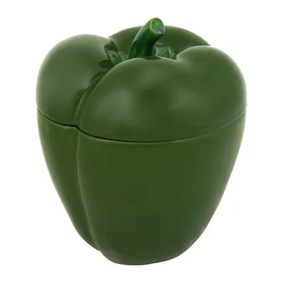 £47 • Buy Bordallo Pinheiro Medium Green Pepper Box 22 - Portuguese Pottery - Brand New
