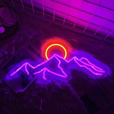 $76.49 • Buy 15  Custom Neon Sign Desert Sunset LED Night Light BAR Club KTV Wall Decor