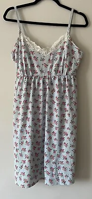 Motherhood Maternity Sleep Nursing Nightgown Women's Sleeveless Dress Size M • $22