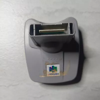 OEM- Nintendo 64- N64 Transfer Pak Pack Controller NUS-019 Authentic! (D) • $14.99