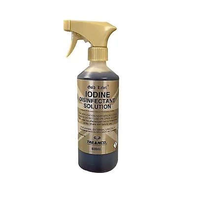 Gold Label Iodine Spray 250ml - For Umbilical Cords • £7.95