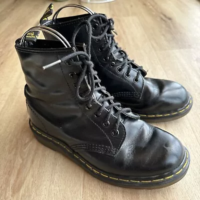 Doc Martens Boots Made In England Vintage Air Wair 8 Hole Size Eu 39 Mens UK 5.5 • $96