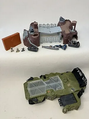 90s Vintage Galoob Micro Machines Battle Zones Military Troops Jet Sub Tank Lot • $54.99