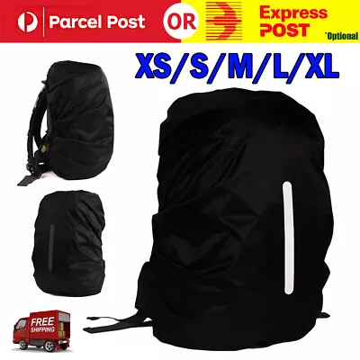 Outdoor Foldable Backpack WaterProof Rain CoverRucksack Camping Travel Bag Cover • $6.40